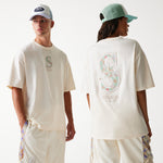 New Era - MLB Infill Oversized Tee - Seattle Mariners - Off White - Headz Up 