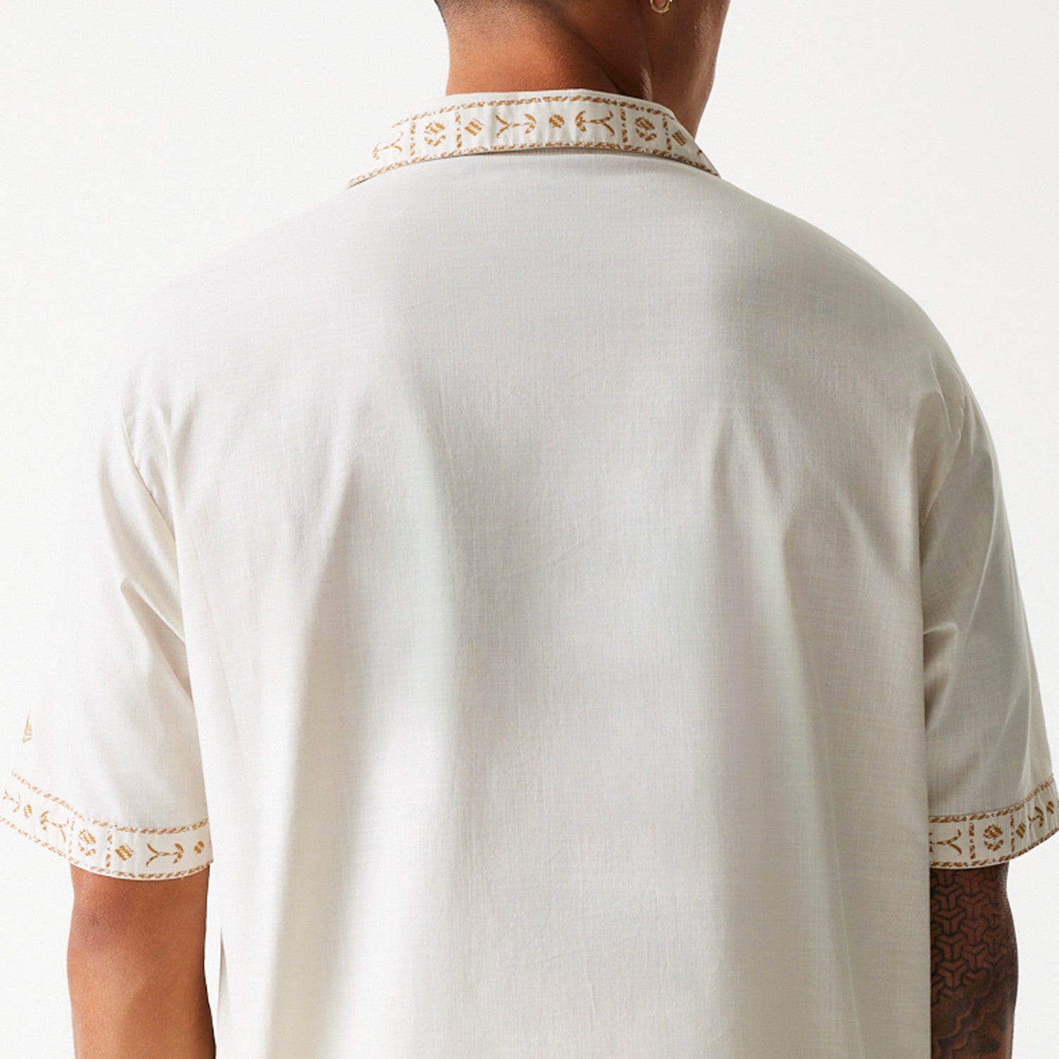 New Era - MLB Taping Revere Shirt - New York Yankees - Off White - Headz Up 