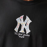 New Era - MLB Infill Oversized Tee - New York Yankees - Black - Headz Up 