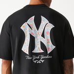 New Era - MLB Infill Oversized Tee - New York Yankees - Black - Headz Up 