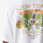 New Era - MLB Graphic Revere Shirt - New York Yankees - White - Headz Up 