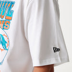 New Era - NFL SUPER BOWL - Oversize Tee - Miami Dolphins - White - Headz Up 