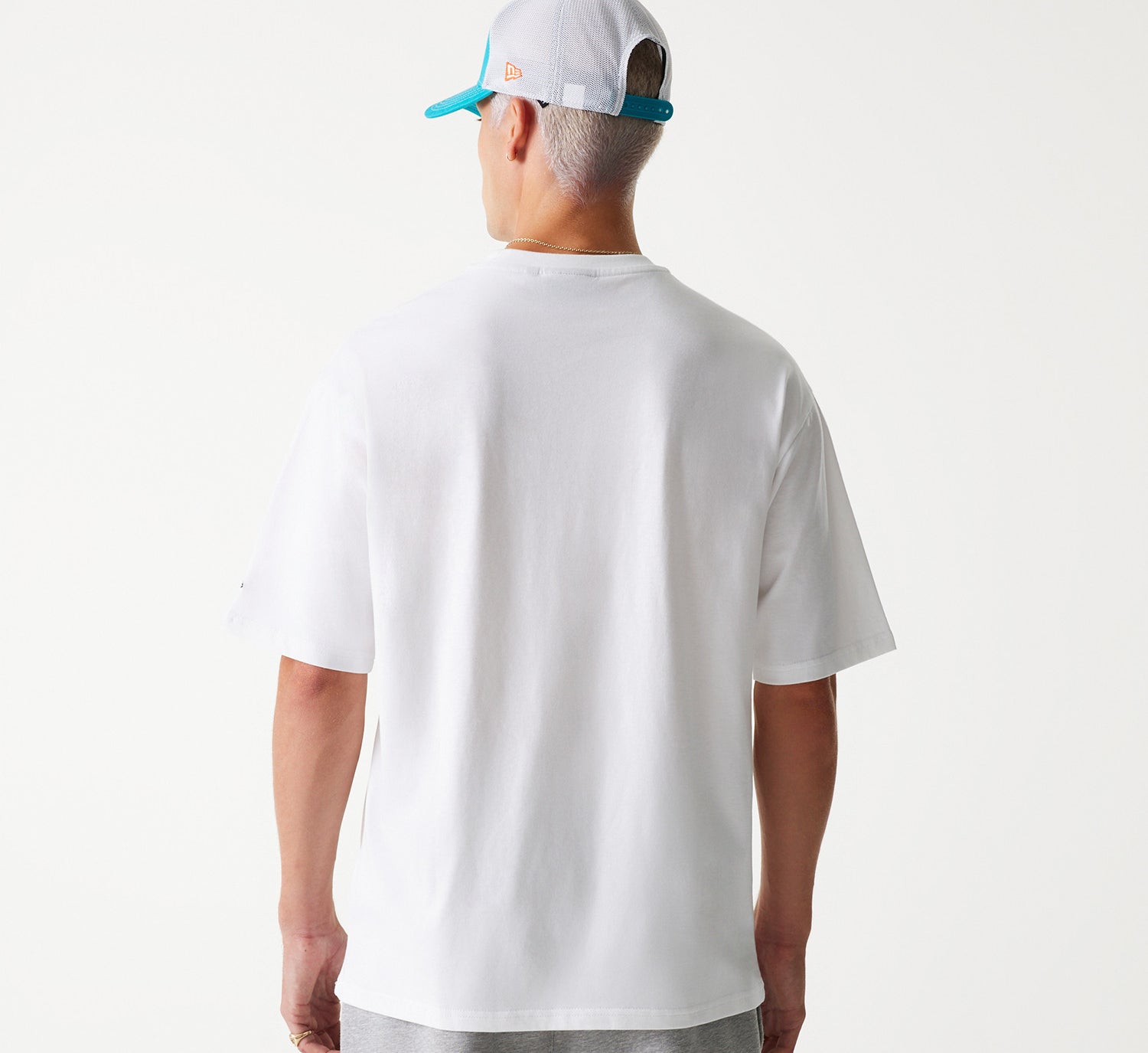 New Era - NFL SUPER BOWL - Oversize Tee - Miami Dolphins - White - Headz Up 