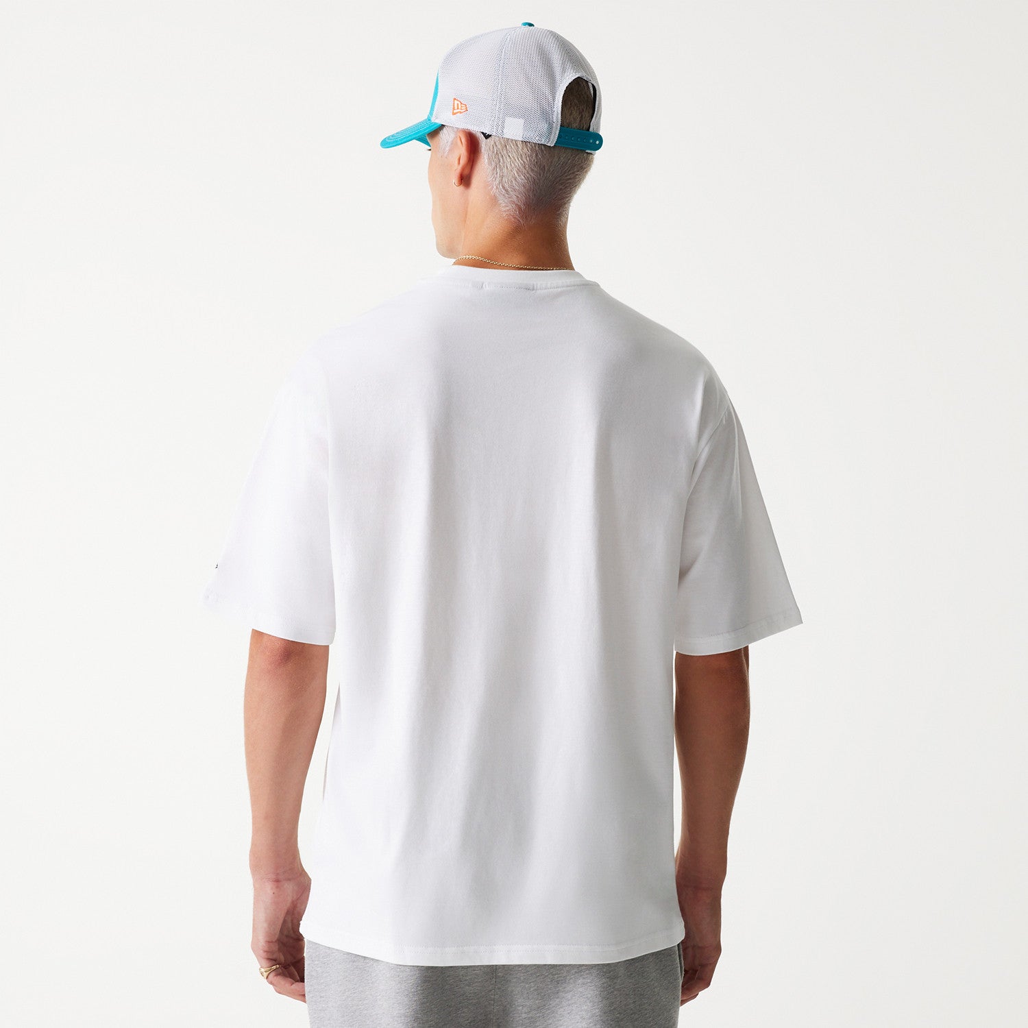 New Era - NFL SUPER BOWL - Oversize Tee - Miami Dolphins - White - Headz Up 