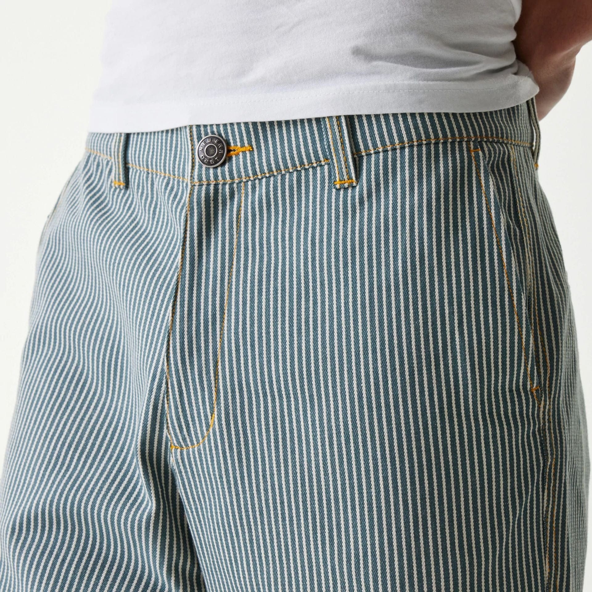 New Era - NE Pinstripe Pants - Dark Blue - Headz Up 