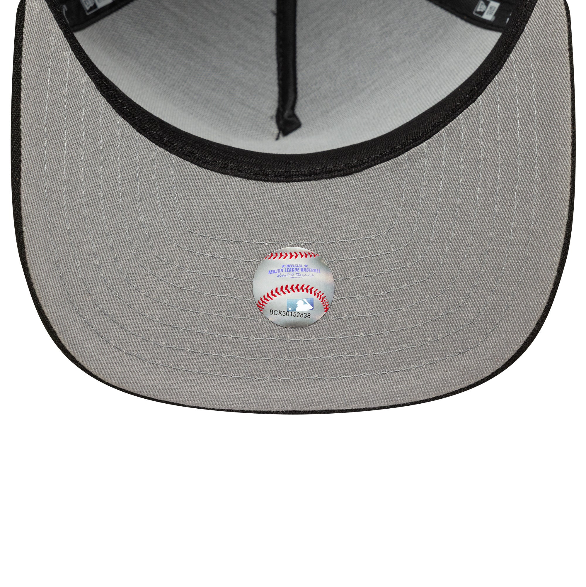 New Era - 59FIFTY Fitted A-Frame Cap - Anaheim Angels - SCRIPT SAFETY PIN - Precurved - Black - Headz Up 