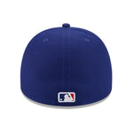 New Era - 59FIFTY Fitted A-Frame Cap - Los Angeles Dodgers - SCRIPT SAFETY PIN - Precurved - Blue - Headz Up 