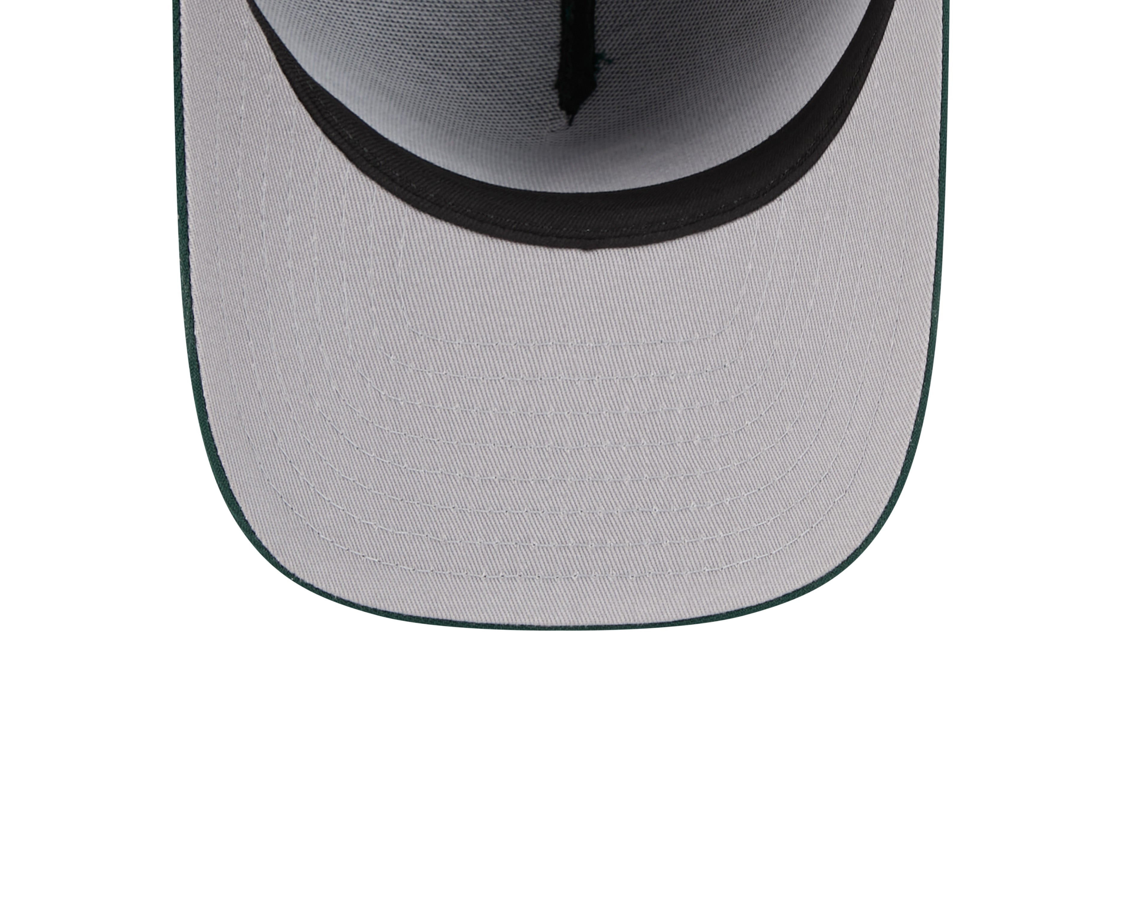 New Era - 59FIFTY Fitted A-Frame Cap - Oakland Athletics - SCRIPT SAFETY PIN - Precurved - Green - Headz Up 