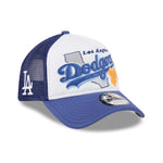 New Era - Los Angeles Dodgers - STATE FLOWER - Trucker Cap - White/Blue - Headz Up 