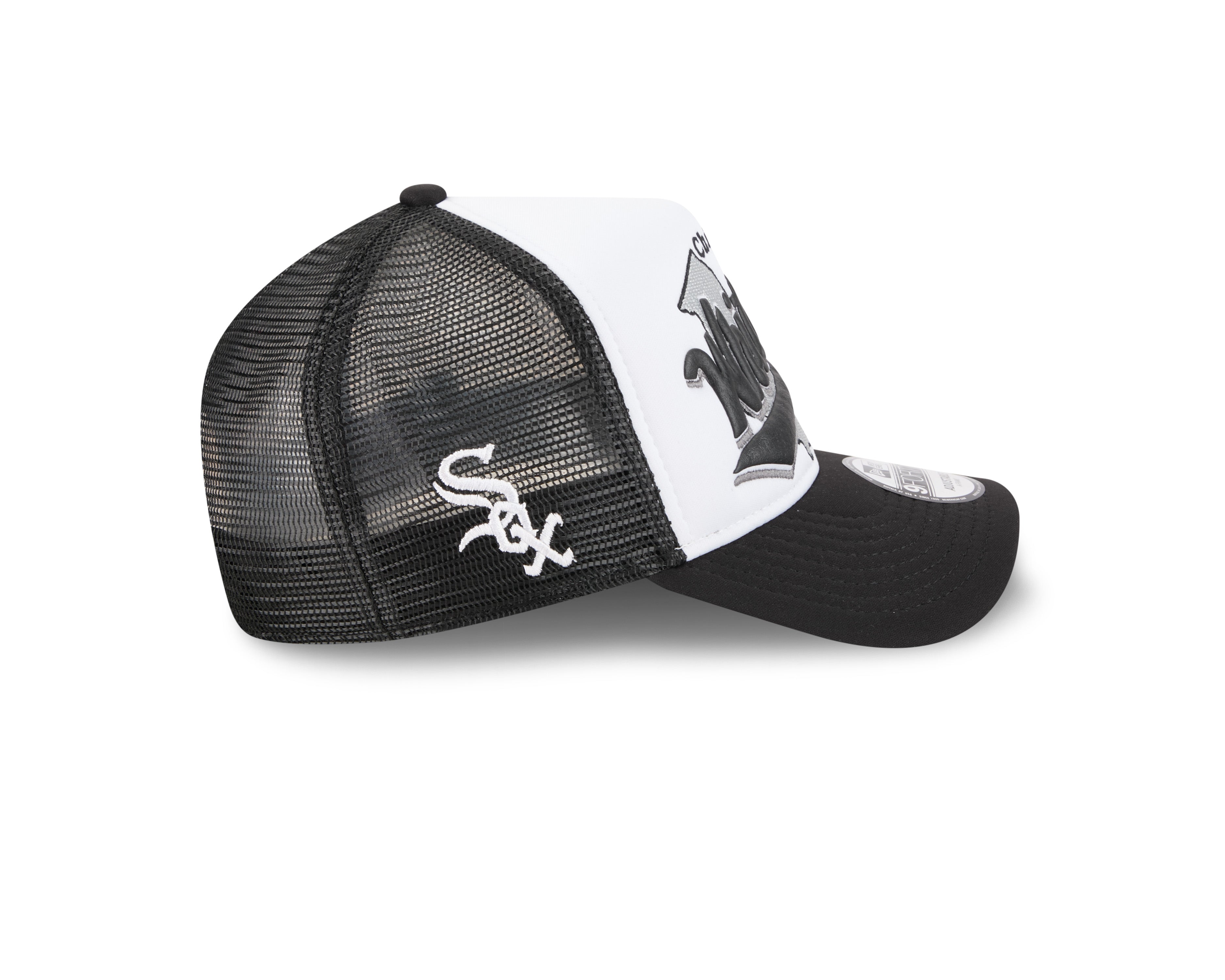 New Era - Chicago White Sox - STATE FLOWER - Trucker Cap - White/Sort - Headz Up 