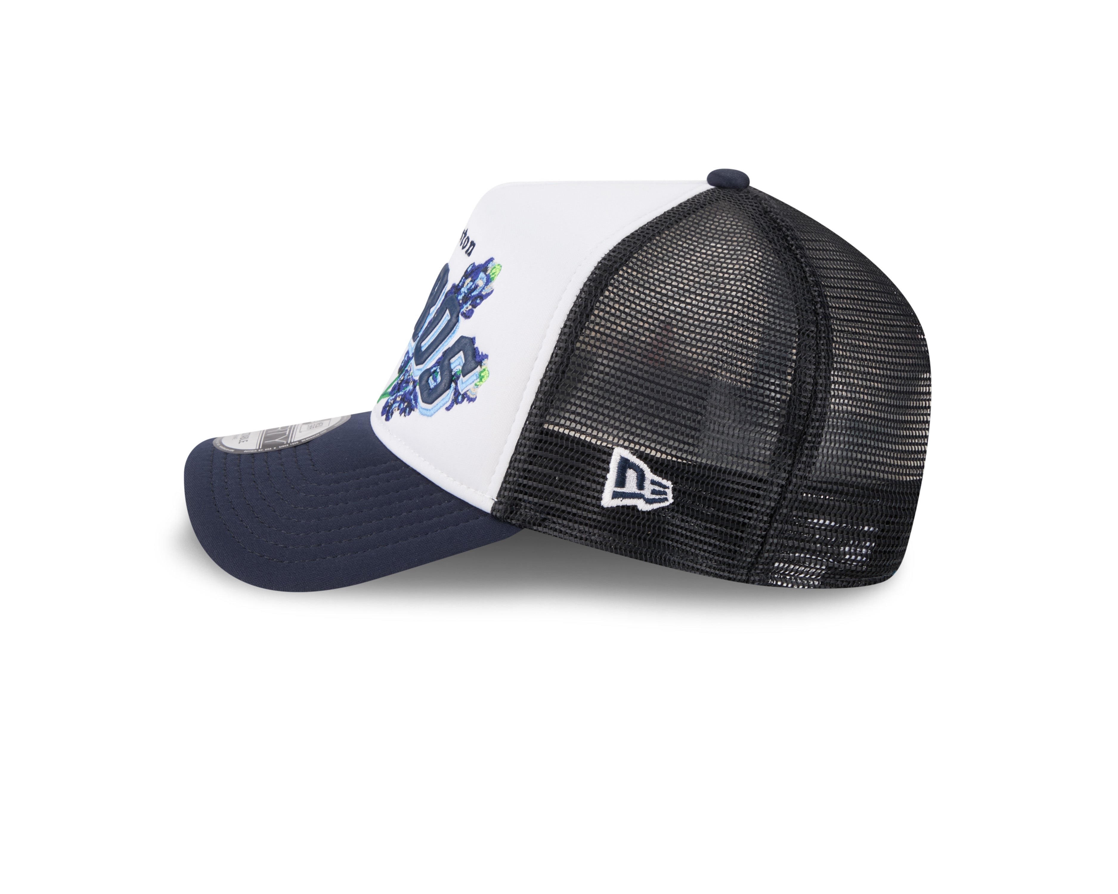 New Era - Houston Astros - STATE FLOWER - Trucker Cap - White/Navy - Headz Up 