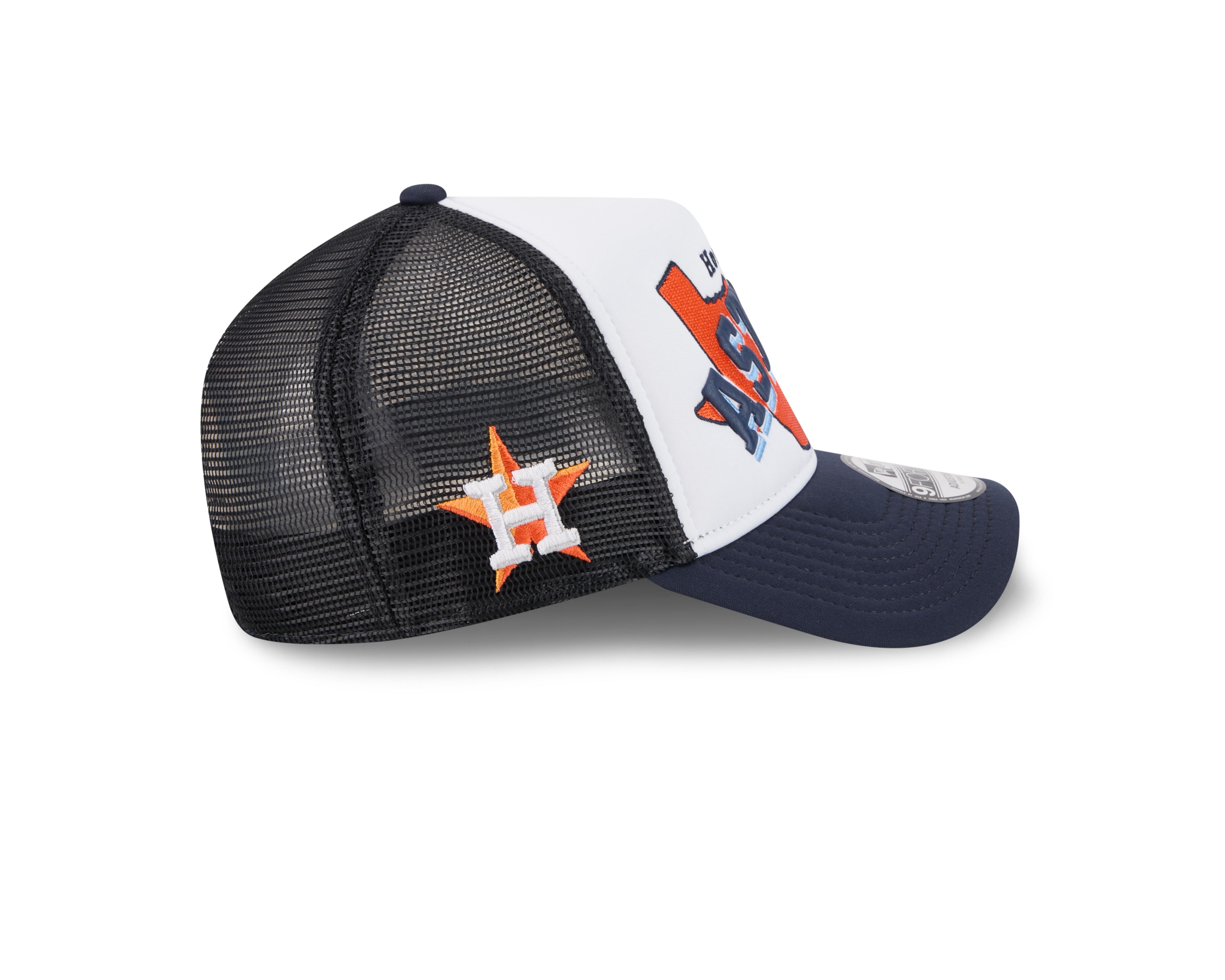 New Era - Houston Astros - STATE FLOWER - Trucker Cap - White/Navy - Headz Up 