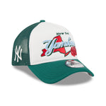 New Era - New York Yankees - STATE FLOWER - Trucker Cap - White/Green - Headz Up 