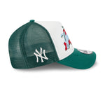 New Era - New York Yankees - STATE FLOWER - Trucker Cap - White/Green - Headz Up 
