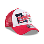 New Era - St. Louis Cardinals - STATE FLOWER - Trucker Cap - White/Red - Headz Up 