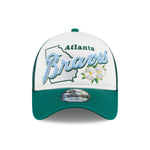 New Era - Atlanta Braves - STATE FLOWER - Trucker Cap - White/Green - Headz Up 
