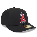New Era - 59FIFTY Fitted Cap - Anaheim Angels - TONAL FLORAL - Black - Headz Up 