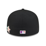 New Era - 59FIFTY Fitted Cap - Anaheim Angels - TONAL FLORAL - Black - Headz Up 