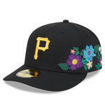 New Era - 59FIFTY Fitted Cap - Pittsburgh Pirates - TONAL FLORAL - Black - Headz Up 