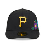 New Era - 59FIFTY Fitted Cap - Pittsburgh Pirates - TONAL FLORAL - Black - Headz Up 