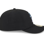 New Era - 59FIFTY Fitted Cap - Miami Marlins - TONAL FLORAL - Black - Headz Up 