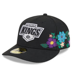 New Era - 59FIFTY Fitted Cap - Los Angeles Kings - TONAL FLORAL - Black - Headz Up 