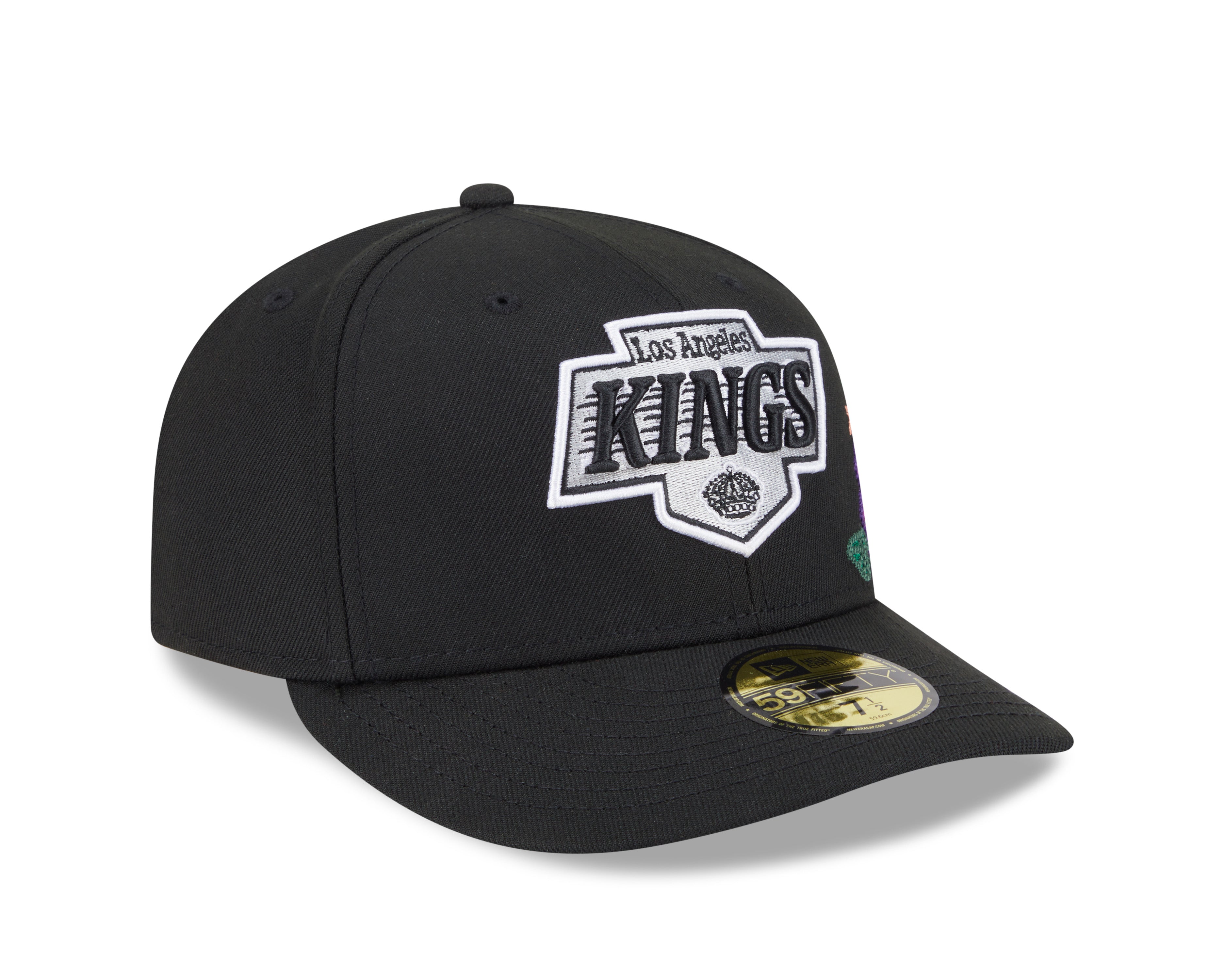 New Era - 59FIFTY Fitted Cap - Los Angeles Kings - TONAL FLORAL - Black - Headz Up 