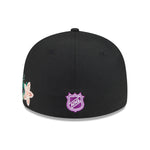 New Era - 59FIFTY Fitted Cap - Los Angeles Kings - TONAL FLORAL - Black - Headz Up 