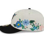 New Era - 59FIFTY Fitted Cap - Florida Marlins - TONAL FLORAL - Chrome - Headz Up 