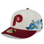 New Era - 59FIFTY Fitted Cap - Philadelphia Phillies - TONAL FLORAL - Chrome - Headz Up 