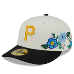 New Era - 59FIFTY Fitted Cap - Pittsburgh Pirates - TONAL FLORAL - Chrome - Headz Up 