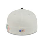 New Era - 59FIFTY Fitted Cap - Miami Marlins - TONAL FLORAL - Chrome - Headz Up 