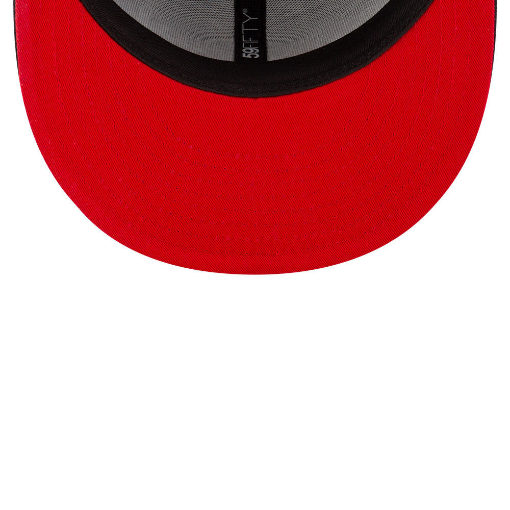 New Era - 59FIFTY Fitted Cap - Atlanta Braves - LOGOS - Navy - Headz Up 