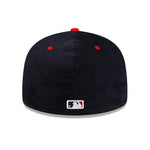 New Era - 59FIFTY Fitted Cap - Atlanta Braves - CLIP CORD - Navy/Red - Headz Up 