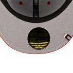 New Era - 59FIFTY Fitted Cap - Atlanta Braves - CLIP CORD - Navy/Red - Headz Up 