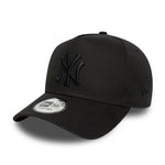 New Era - New York Yankees - League Essential - E-Frame Cap - Black On Black - Headz Up 
