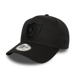 New Era - Las Vegas Raiders - League Essential - E-Frame Cap - Black On Black - Headz Up 
