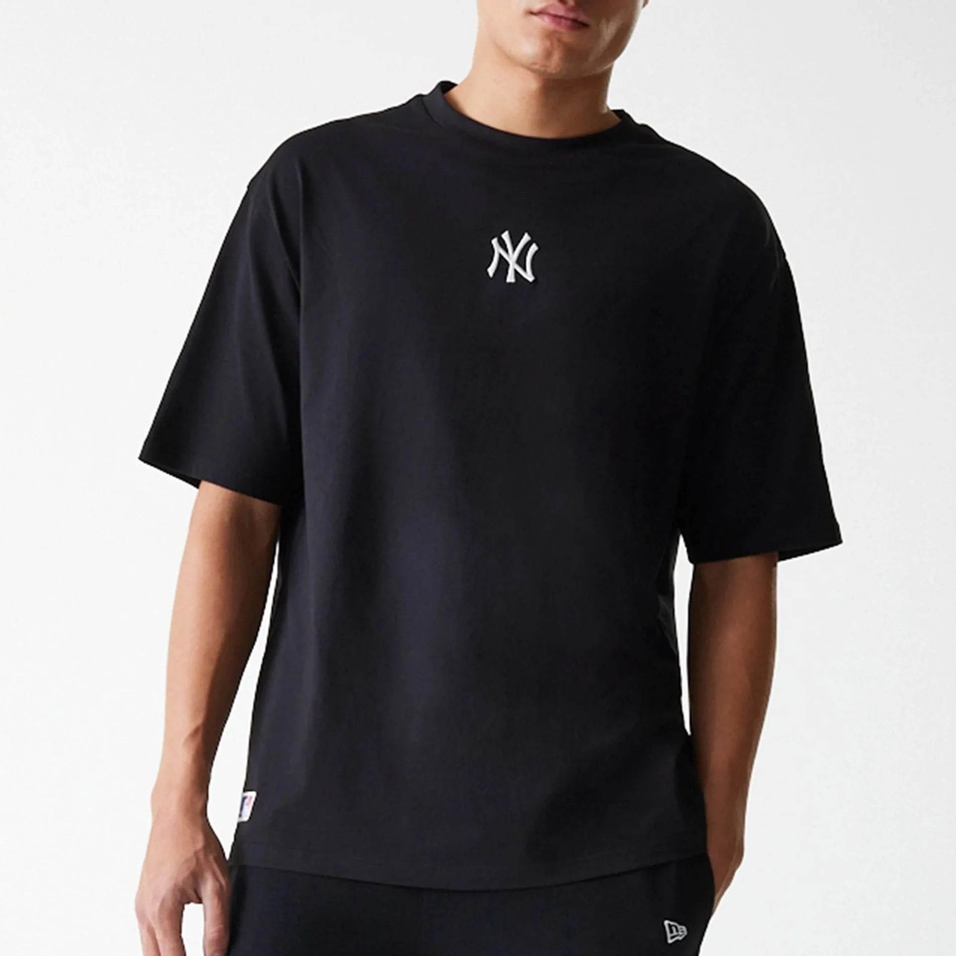 New Era - MLB LE MIDI - Oversize Tee - New York Yankees - Black - Headz Up 