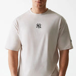 New Era - MLB LE MIDI - Oversize Tee - New York Yankees - Stone - Headz Up 