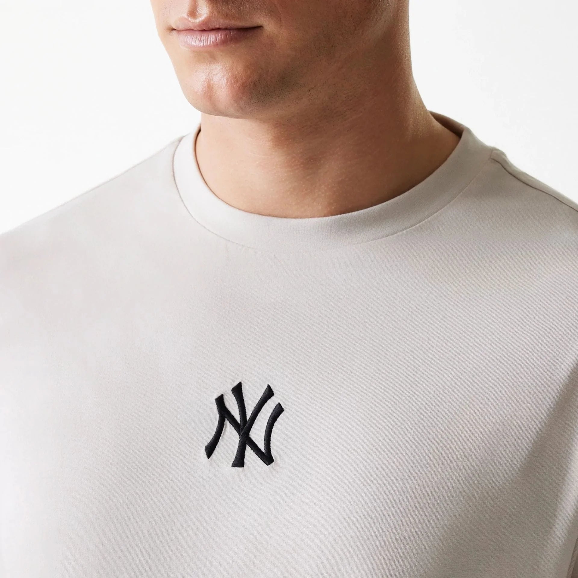 New Era - MLB LE MIDI - Oversize Tee - New York Yankees - Stone - Headz Up 