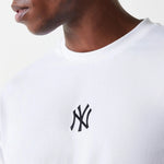 New Era - MLB LE MIDI - Oversize Tee - New York Yankees - White - Headz Up 