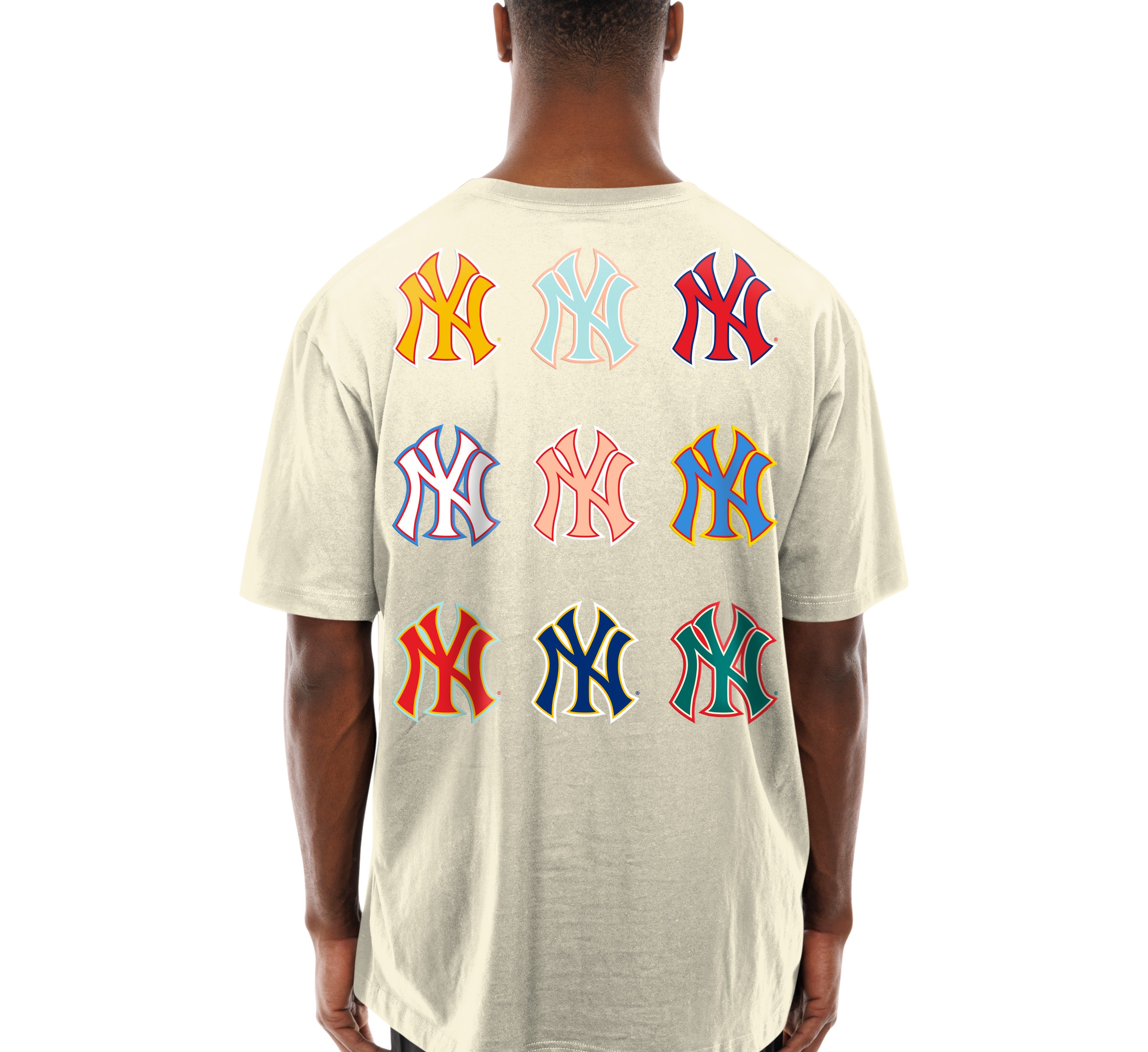 New Era - MLB Lifestyle Graphic Tee - New York Yankees - Chrome - Headz Up 