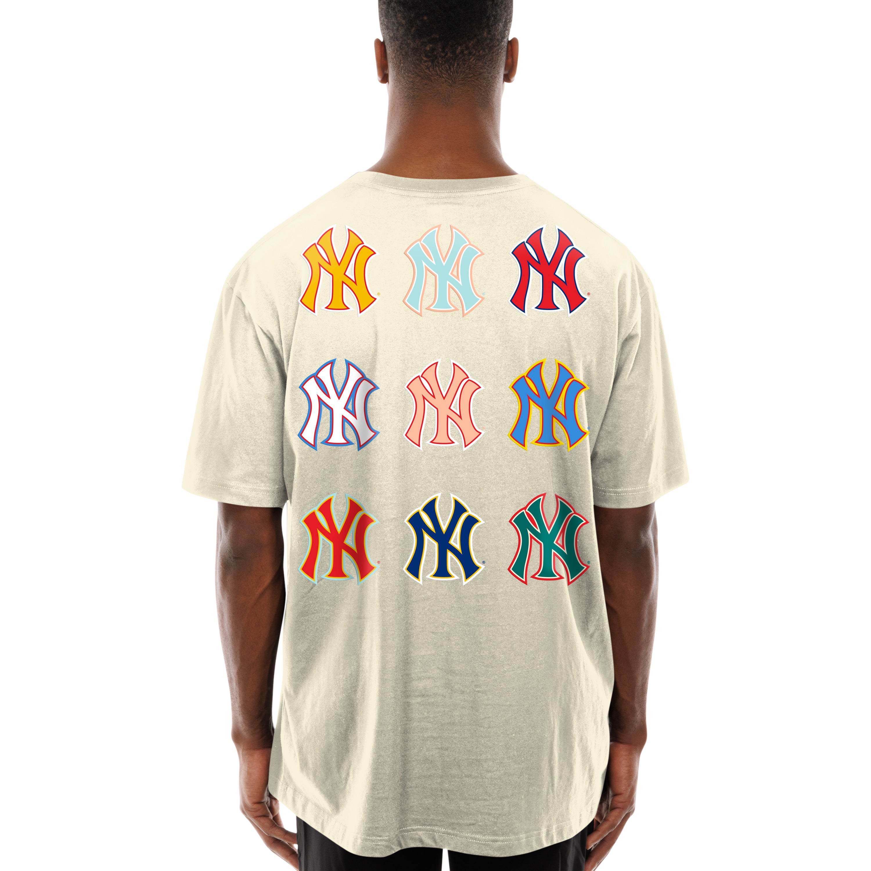 New Era - MLB Lifestyle Graphic Tee - New York Yankees - Chrome - Headz Up 