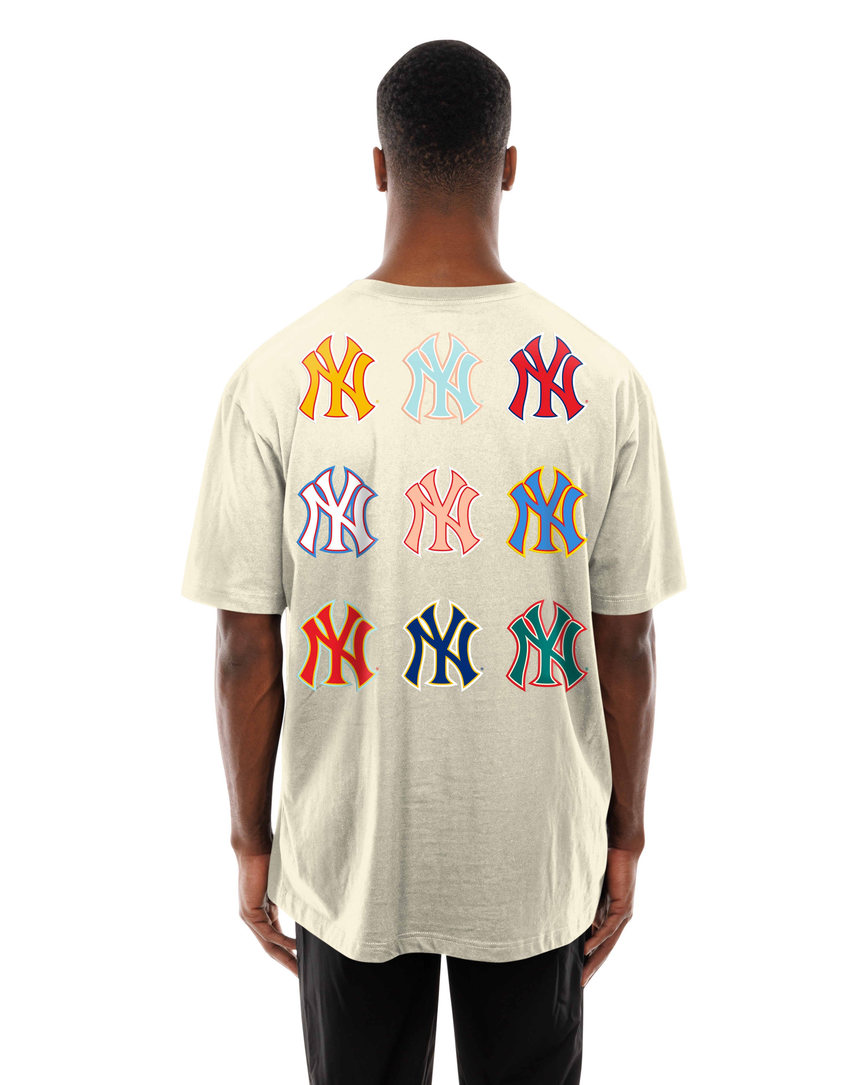 New Era - MLB Lifestyle Graphic Tee - New York Yankees - Chrome - Headz Up 