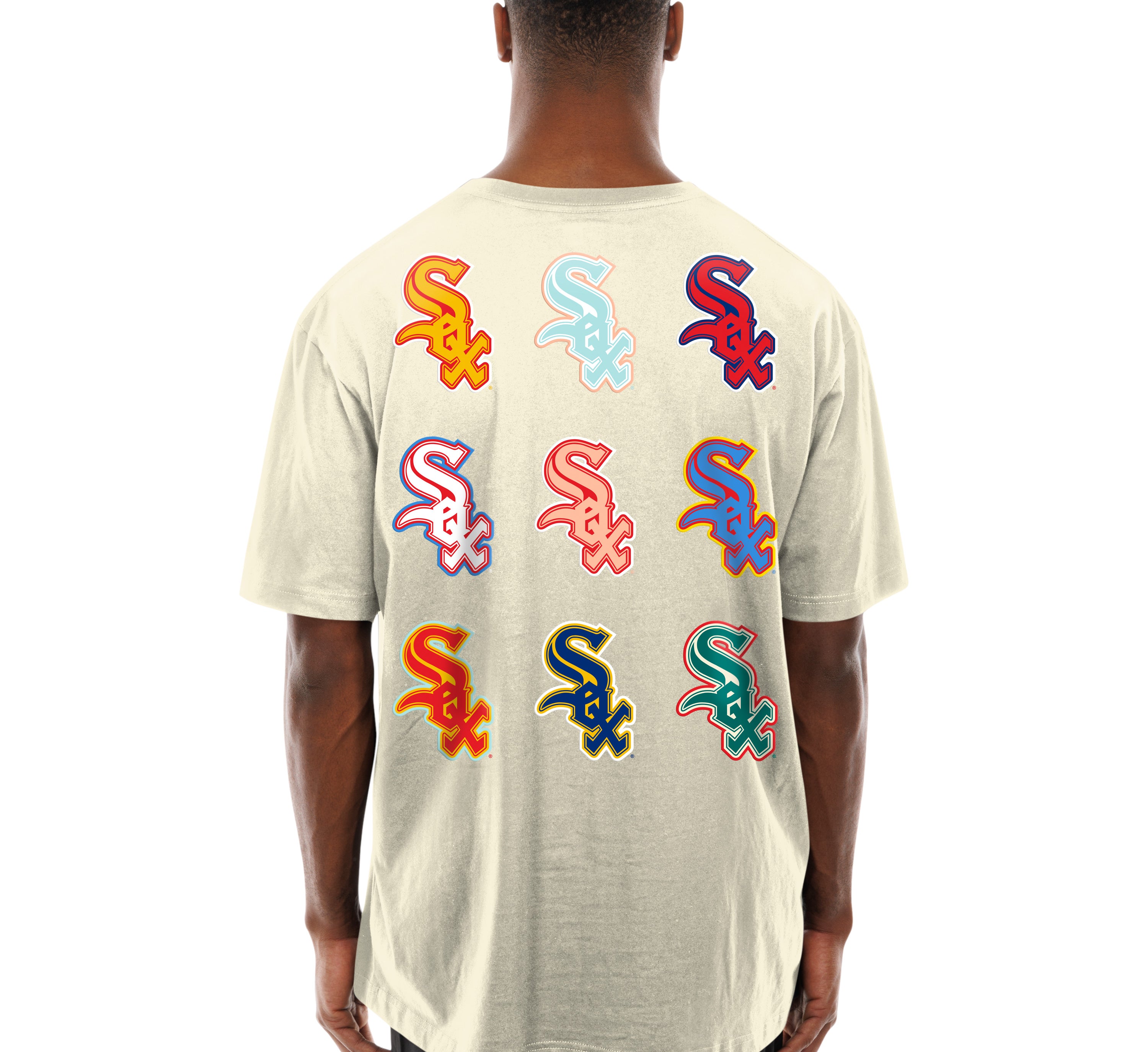 New Era - MLB Lifestyle Graphic Tee - Chicago White Sox - Chrome - Headz Up 