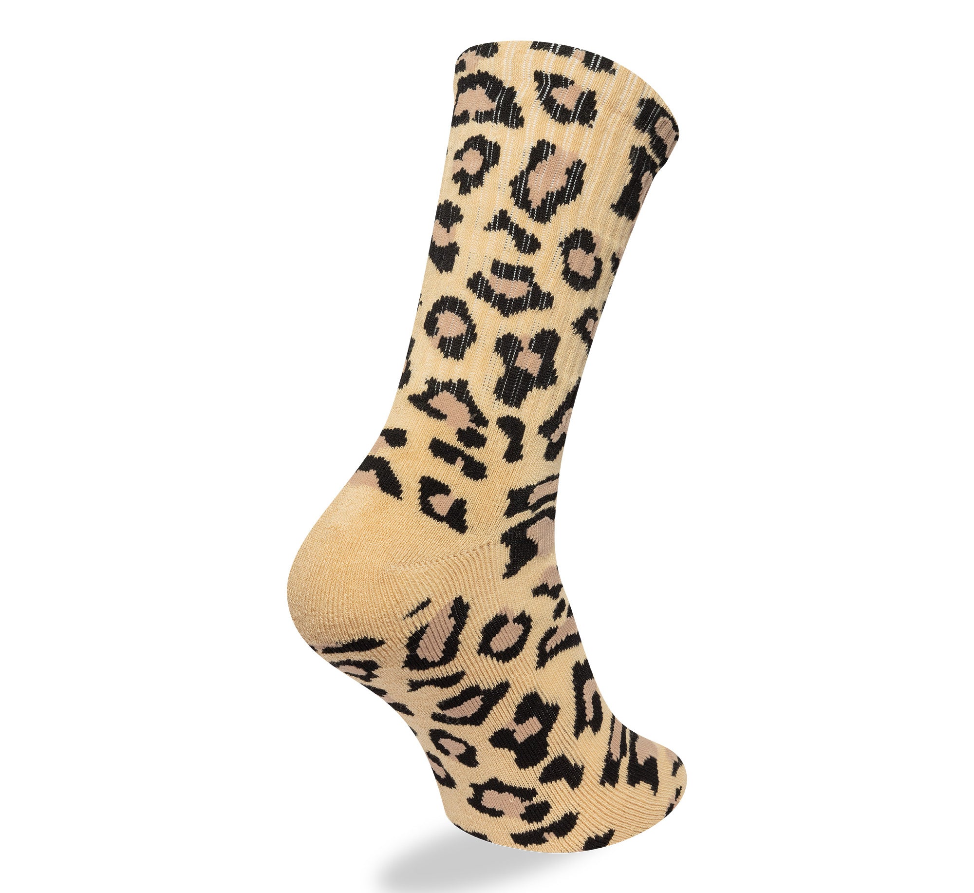 New Era - MLB Leopard Crew Socks - 1 Pack - New York Yankees - Camel - Headz Up 