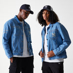 New Era - MLB DENIM JACKET - New York Yankees - DK Blue - Headz Up 