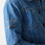 New Era - MLB DENIM JACKET - New York Yankees - DK Blue - Headz Up 