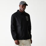 New Era - MLB TWILL COACHES JACKET - New York Yankees - Black - Headz Up 