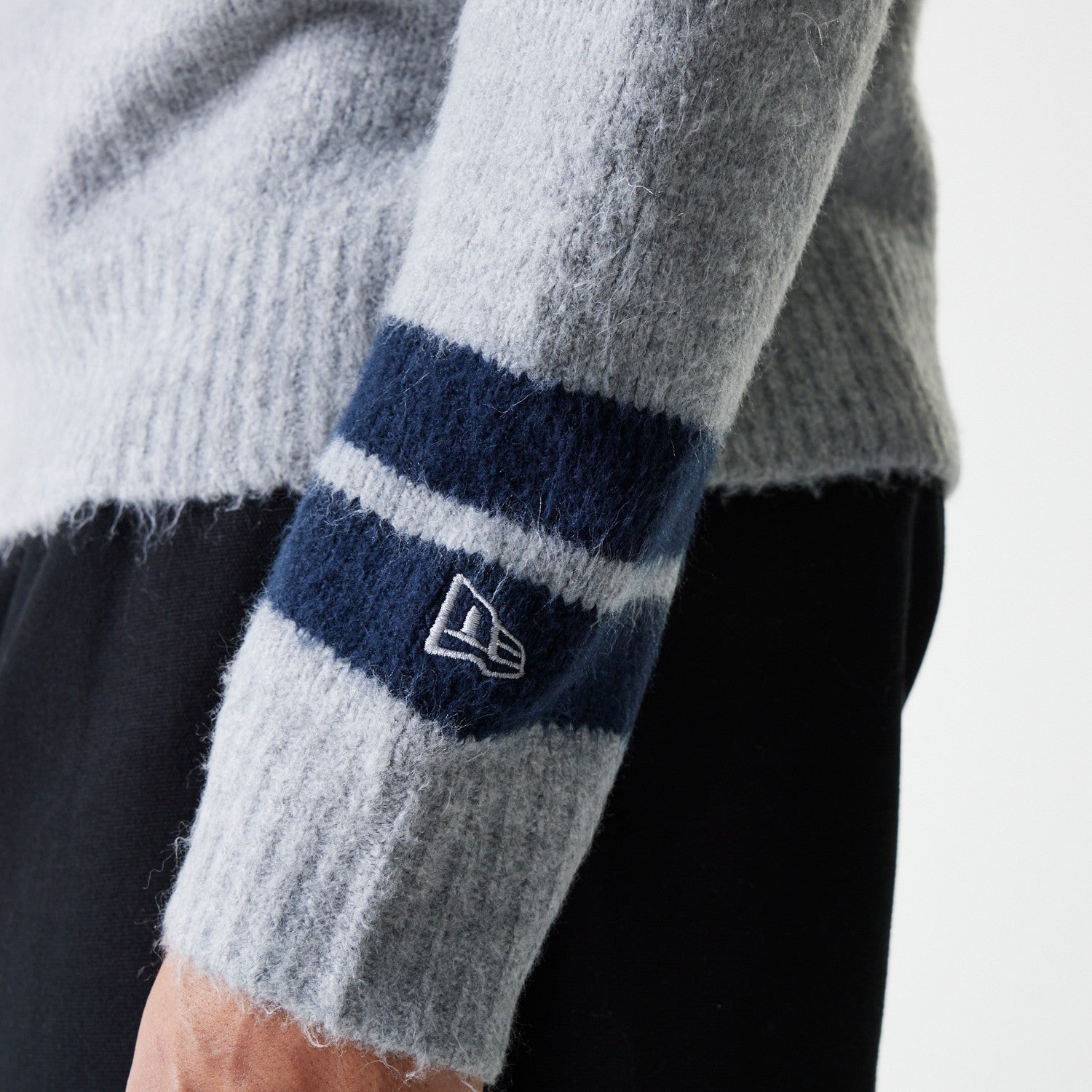 New Era - MLB KNIT SWEATER - New York Yankees - Grey Med - Headz Up 